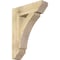 Ekena Millwork Thorton Slat Rough Sawn Bracket, Douglas Fir, 6"W x 24"D x 32"H BKT06X24X32THR06RDF - alternate 1